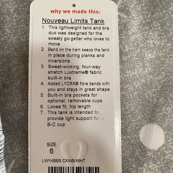 Lululemon nouveau limits tank 💖 - Picture 4 of 4